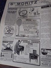 stove washing machine CAYRON + DRIVEA WILLIAMS advertising paper ILLUSTRATION 1924