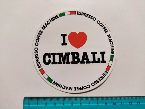 Autocollant love cimbali - i,