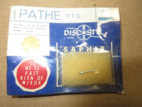 Saphir pathe ref pa7 - pathe, sous