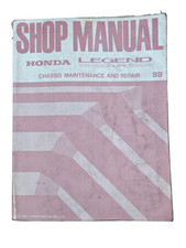 Honda Legend Coupé Entretien