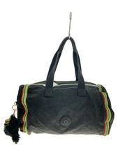 Kipling Black Handbag Plain Nylon Used