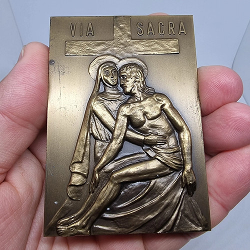 Médaille bronze chemin - médaille, en