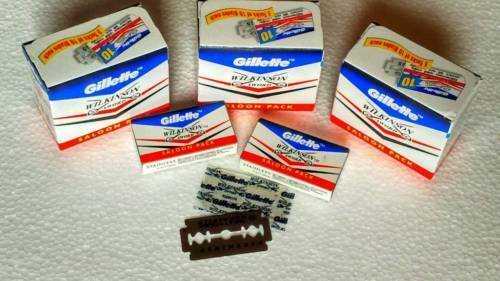 200 lames gillette - lames, wilkinson