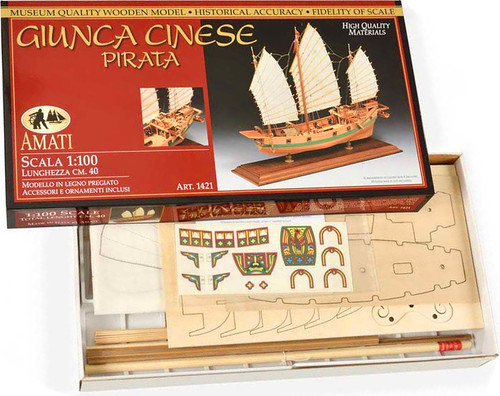 Jonque pirate chinoise amati - pirate,