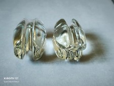 Lot de 2 isolateurs en verre