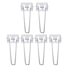  6 Pcs Pied Table Rabattable