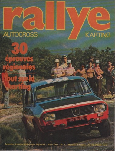 Rallye 1973 renault proto - 1973,