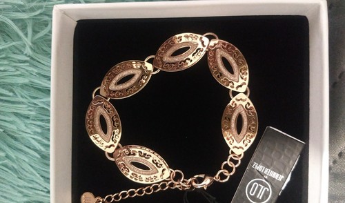 Preciosa pulsera jlo rodio - pulsera,