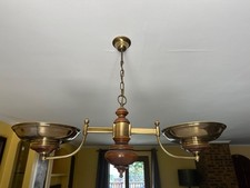 Très beau lustre laiton