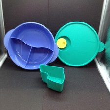 Tupperware Three Compartment