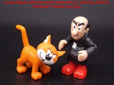 Vtg Smurfs Super Smurf Gargamel & Azrael Cat Action Figure Jakks Peyo 2009 Toys