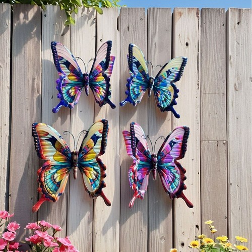 Décoration murale papillon - , en