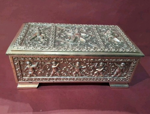 Ancienne boite bijoux - boite, à