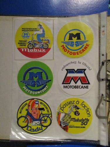 Autocollants moto - 6,