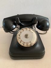 ANCIEN TELEPHONE BAKELITE NOIR TYPE SIEMENS