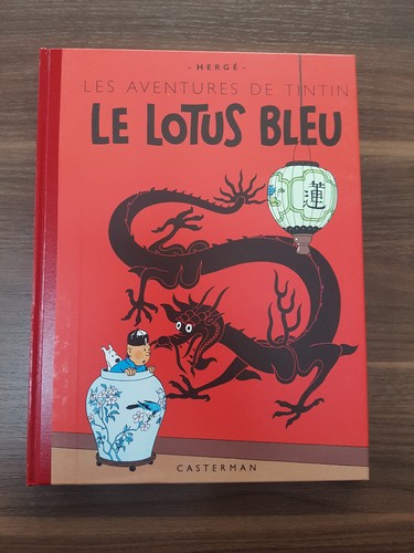 Tintin lotus bleu - lotus, fac