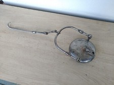 MINES - RAVE DE MINEUR AU COQ DU XIX ieme - LAMPE A HUILE