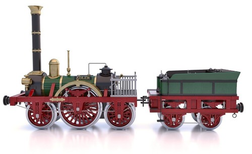 Occre 54001 locomotive - 54001, à
