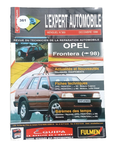 Opel frontera 1998 es - frontera, →1998