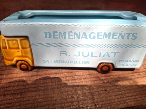 Rare cendrier camion - cendrier, pour