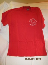 Preowned Men's Size L Red T-Shirt  - (Boy Scout) Troup 39, Scarborough, Maine