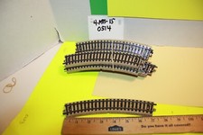 16 Pieces Marklin 3 Rail HO Curved Track - 28" Diameter Circle