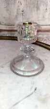 Baccarat Crystal Candle Holder or Photophore Stand C.1900 Unsigned