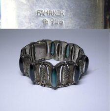 Theodor Fahrner Germany Art Deco Sterling Silver Marcassite Bracelet