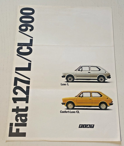 Brochure vente fiat - brochure, de