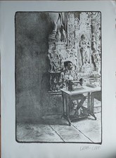 Ceppi sérigraphie " Homme sur