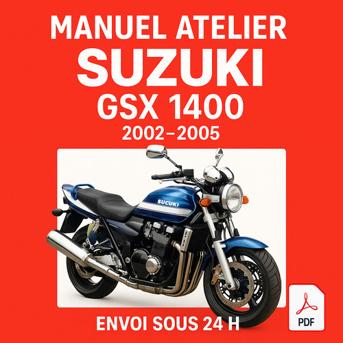 Manuel atelier suzuki gsx - gsx, 1400