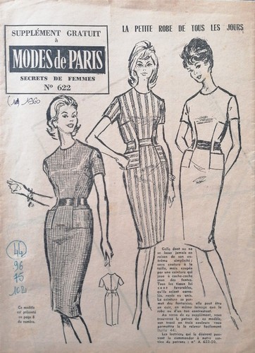 Patron modes paris vintage - patron, de