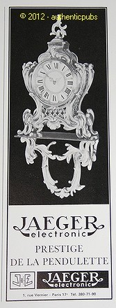 Publicite ancienne 1968 - publicite, jaeger
