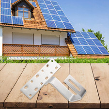 Crochet de toit facile �� installer pour un montage fiable de rails en aluminium