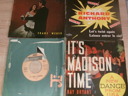Lot disques vinyles - *,