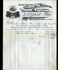 ROSOY / HORTES (52) FACTORY / WOOL SLIPPERS "AU MOUTON DOCILE / MAGNIER" 1907