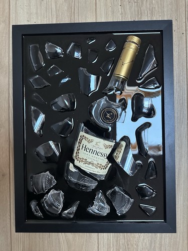 Hennessy bouteille verre - bouteille, en