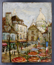 Tableau vers 1950 Paris