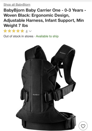 Babybjorn baby bjorn carrier - baby,
