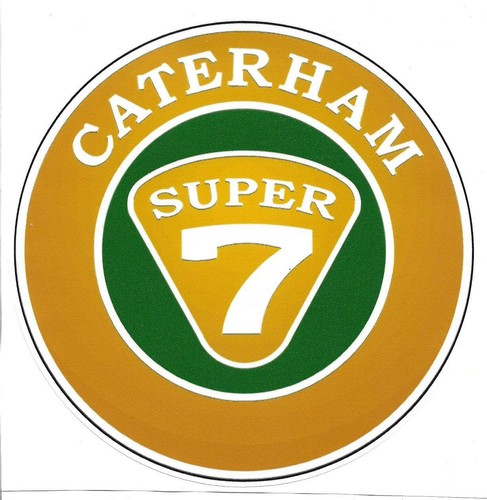 Caterham super sticker - caterham, 7