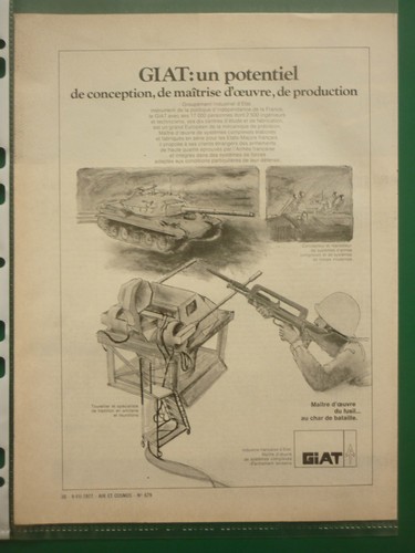 1977 pub giat armements - 7/1977,