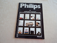 Old PHILIPS 1981 Appliances Catalog