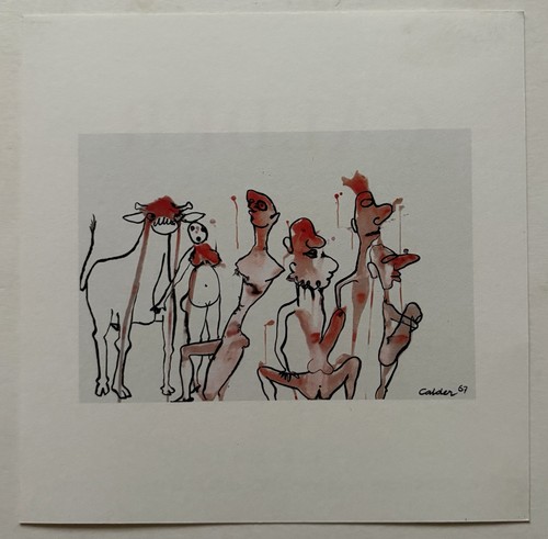 Calder carton d invitation - calder,