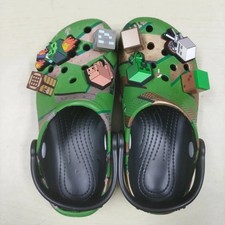New Minecraft Kids' Croc: Meets Adventure!- LIMITED EDITION Non-slip Beach Shoes
