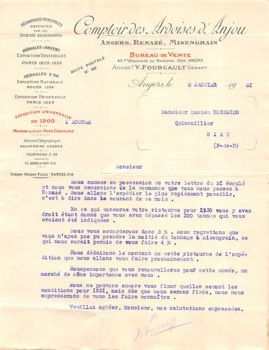 1931 comptoir des ardoises - 1931,