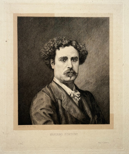 Mariano fortuny portrait - mariano,