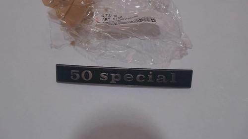 Plaque arrière vespa - plaque, 50