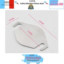 Plaque Suppression Vanne EGR