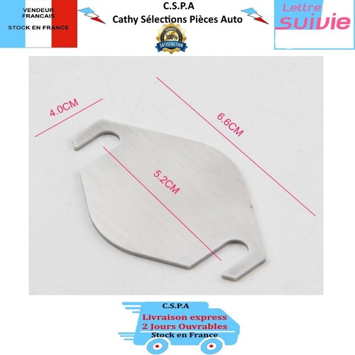 Plaque suppression vanne egr - plaque,