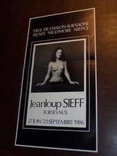 Affiche " Jeanloup SIEFF -